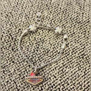 Brighton welcome to Vegas lucky charm bracelet